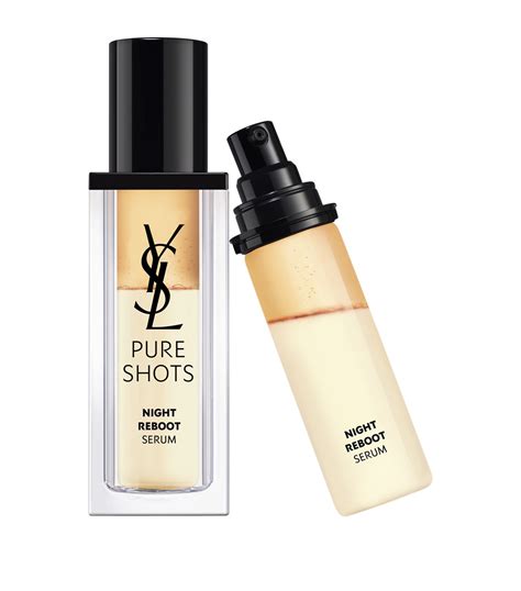 ysl pure shots night reboot review|YSL night reboot serum review.